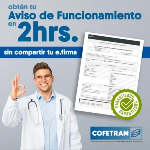 Aviso de Funcionamiento